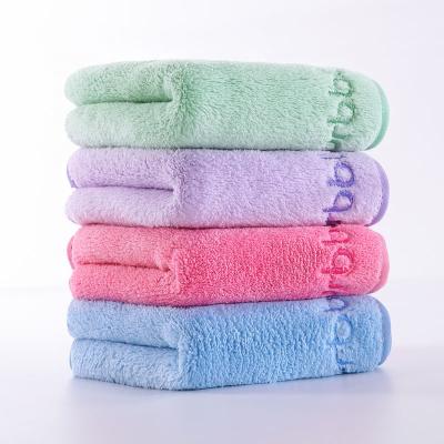 China Viable Color Design Pure Towel Set Superior Soft Microfiber Towel Sets For Beauty Salon SPA Massage for sale