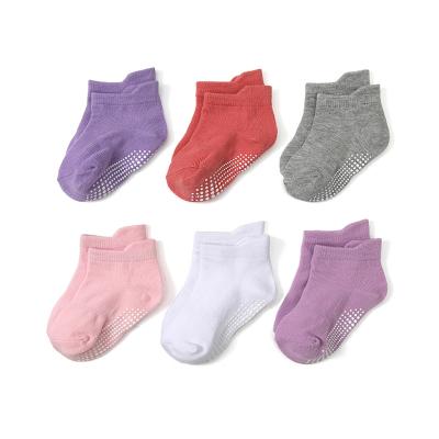 China 2021 Best Seller Breathable Infant Soft Cotton Anti-slip Breathe Free Baby Kids Socks for sale