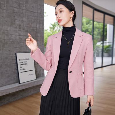 China Anti-wrinkle Factory Cheap Price Double Breasted Breathable Office Women Business Suits For Women for sale