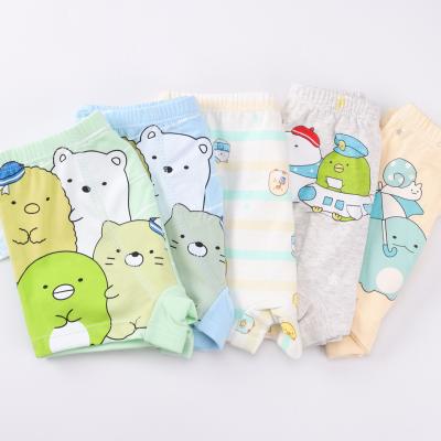 China High Quality Breathable Combed Cotton Boys Baby Boxer Briefs Pants Panties Kids Dinosaur Cartoons Baby Boxer Briefs for sale