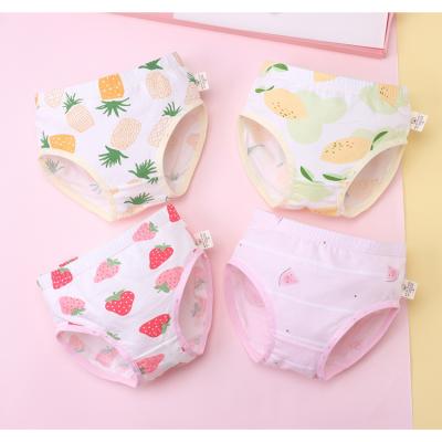 China Fashion Breathable Children's Panties Girls Briefs Lovely Female Child Cotton Underwear Clothing Baby Kids Panties for sale