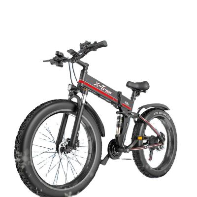 China Alloy X-Tron EU stock 26inch fat tire 48v 1000w electric motor aluminum bicycle for sale for sale