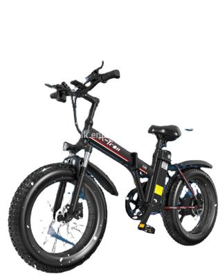 China X-Tron E20 Multifunction Folding Bike 48V 500W 20 Inch Fat Tire Fat Tire Electric Bicycle e Bike Mountain Electric Bike for sale