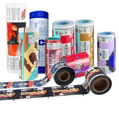 China Persoonlijke afdruk 110mic.100mic pet+al+pe film op rol voor Food Packaging Bag Te koop