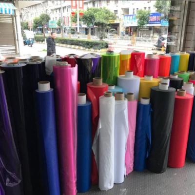 China Supply PVC Soft Transparent Film Colored PVC Frosted Color Glossy PVC Film en venta