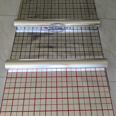 China Wholesale printing metalized pet mirror floor heating reflective film, aluminum foil reflective floor heating film for sale