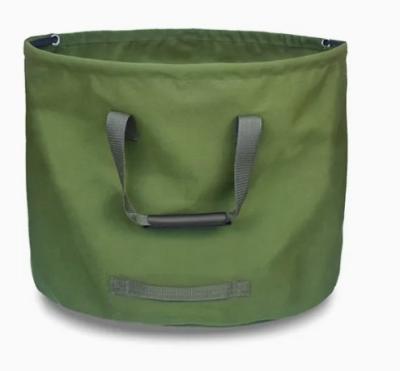 Chine Sacs à ordures pour jardinage de gazon de feuilles de jardinage nettoyer conteneur de bâtonnet de bâtonnet de jardinage poubelles réutilisables sac de collection de tissu de toile lourde à vendre