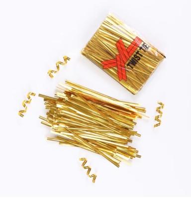 China supply gold wire tie gold wire line cake tie bar seal gold wire cake making tools for sale