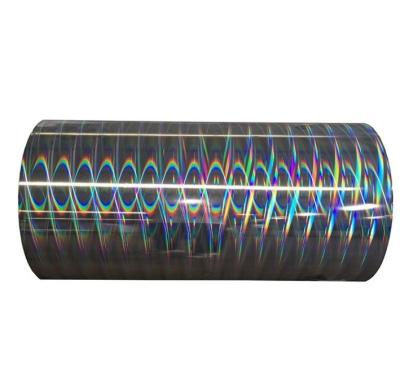 China Thermal Holographic Transparent Lamination Film for Laminated Paper Board Make Boxes for sale