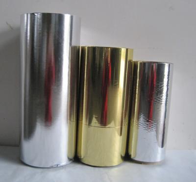 China 25um Polyester Silver Metalized PET Film , Mirror Reflective Film for sale