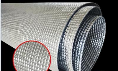 China Erhitzen Sie reflektierende Schaum-Wärmedämmung der Aluminiumfolie-EPE für Gebäude zu verkaufen