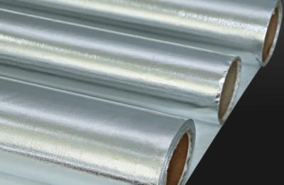 China Aluminum Foil Insulation Fiberglass Cloth Thermal Insulation Fabric for sale