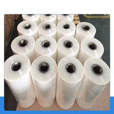 China 23mic LLDPE Stretch Film High Tensile Elongation 400-600 Machine Stretch Wrapping Film for sale