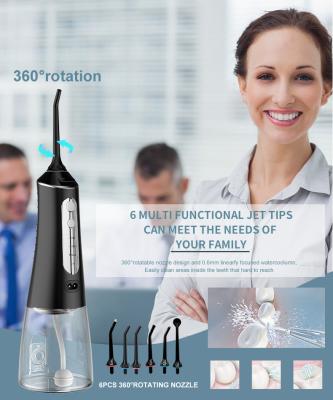 China 2021 Household Home and Travel Ipx7 Dental Care Rechargeable Professional Oral Irrigator Portable Water Flosser for TeethHot Sale PR for sale