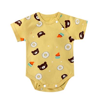 China Summer Baby Breathble Sleeve Clothing Baby Clothes Infants Boy Clothes Comfortable Newborn Girls Rompers Short Romper for sale