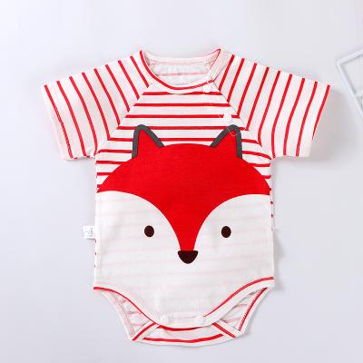 China Comfortable Breathble Wholesales Rompers Babies Kids Sleeveless Overalls Cartoon Cotton One Piece Jumpsuit Summer Kid Clothes for sale