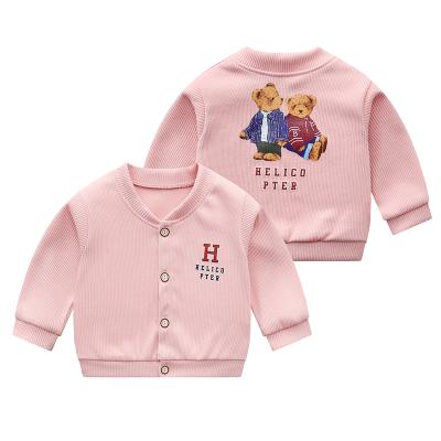 China 2021 anti-shrink new design stylish baby clothes cute winter cartoon babies sweater cardigans baby clothes boy coat for sale