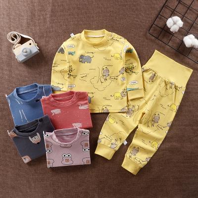 China High Quality Breathable Girl Pajamas Kids Homewear Baby Clothing Underwear Set Cotton Nightgowns Boy Pajamas Set Kids Sleepwear for sale