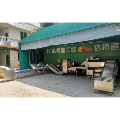 China High Efficiency Easy Operate Production And Processing Line Team 1 t/h Pumpkin Professional Design for sale