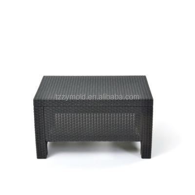 China Plastic sell well Gas Aassisted Technology garden rattan chair mould for sale