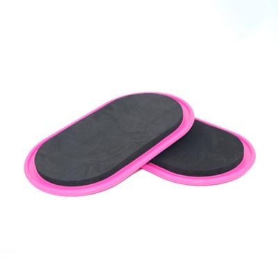 China Workout 1 Pair Fitness Sliding Discs Core Slider With 2 Foot Covers Workout Coordination Training Home Gym Full Body Exercise Equipment for sale