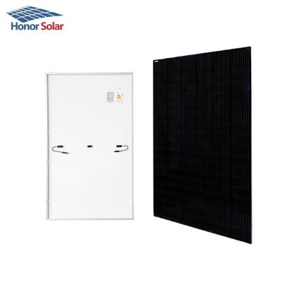 China New High Quality 370W Silicon Technology Half Cut Mono Solar Panel Module Solar PV Renewable Energy for sale