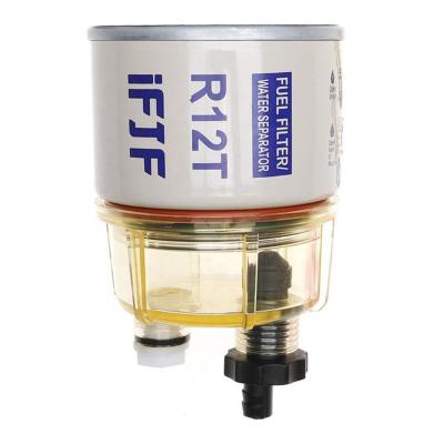 China R12T fuel filter filter and water collection bowl diesel engine / water separator TNP ZG1/4-19 replaces S3240 120AT R12T for sale