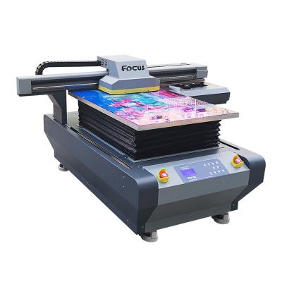 China Wood Metal ABS PVC UV Flatbed Printer Inkjet Etc. 6090 Billboard Advertising Jet X Galaxy 3d Wall Plastic Leather Glass Acrylic UV Machine for sale