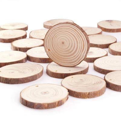 China Europe 10cm Craft Wood Tree Wooden Slices For Kids Education for sale