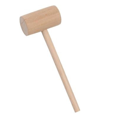 China High Performance Mallet Seafood Lobster Shellfish Crab Cracker Hardwood Wooden Hammer for sale