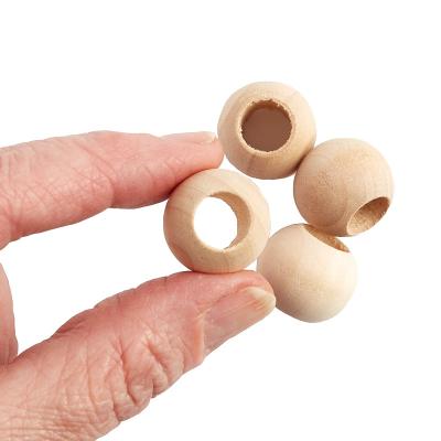 China 2021 Best Seller Log Safe Natural Finish Beads With Big Hole for sale