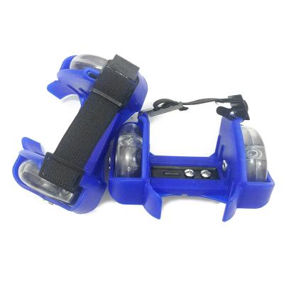 China ABS+Steel Pulley Speed ​​Skate Roller Colorful Flashing Outdoor Skating Shoes for Kids and Adult for sale