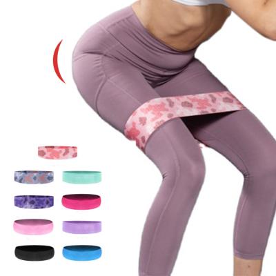 China Custom High Elastic Strength Logo Camo High Elastic Bodybuilding Sports Latex Resistance Band for sale