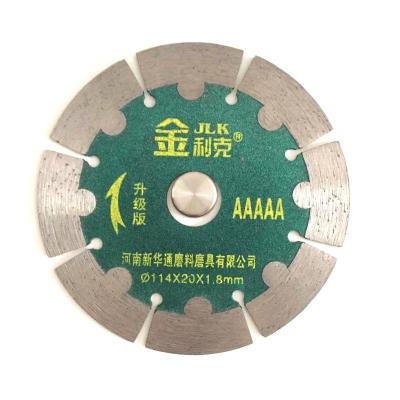 중국 ASPHALT 4.5 Inch 1.8 Mm Diamond Grit Circular Saw Blades Cut For Stone 판매용