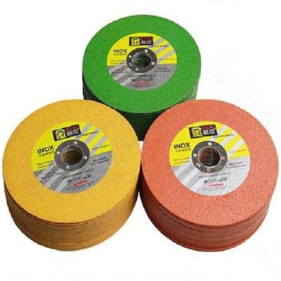 China Durable 4 in China Manufacture Provided OEM for Yuri Abrasives Fiberglass Cutting Wheels for Stainless Steel for sale