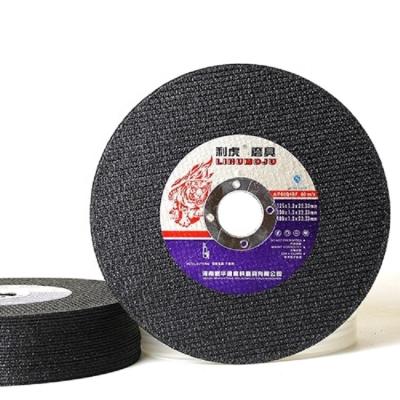 中国 Durable 5 Inch 1.2mm China Factory Supply Black Round Net Super Thin Double Metal Cutting Disc 販売のため