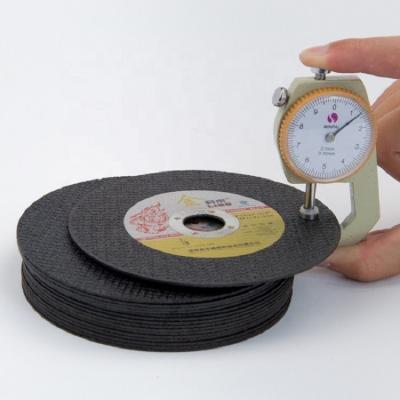 中国 Durable 4 Inch 1.2mm Fiberglass Double Black Quick Cut Net Disc For Stainless Steel 販売のため