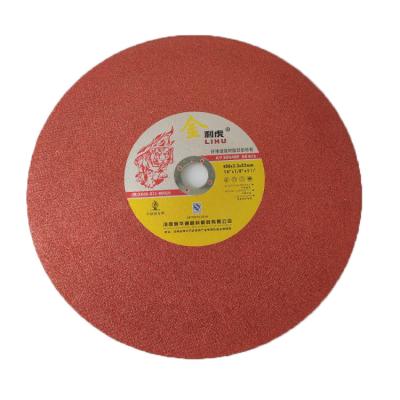 China High efficiency 16 inch extra-thin flat metal cutting wheel, resin glued cut disc zu verkaufen