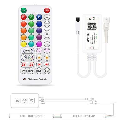 China DC5-24V led wifi controller app 12v SP511E RGB led strip light smart wifi controller 900 pixels for sale