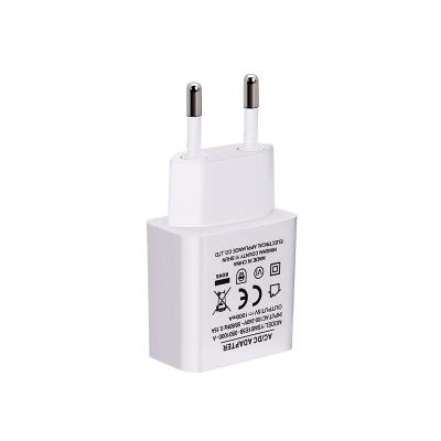 China 5V 2A EU Plug Power Adapter USB Charger with CB GS CE TUV Certificated YS-M02-EU for sale