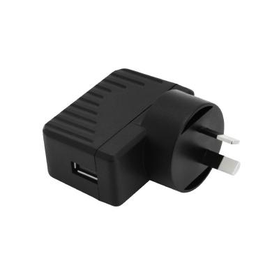 China SAA C-TICK MPE RCM EN61558 Listed 1000mA Power Supply USB Adapter 5V 1A Wall Charger YSW13E35-0501500A-A for sale