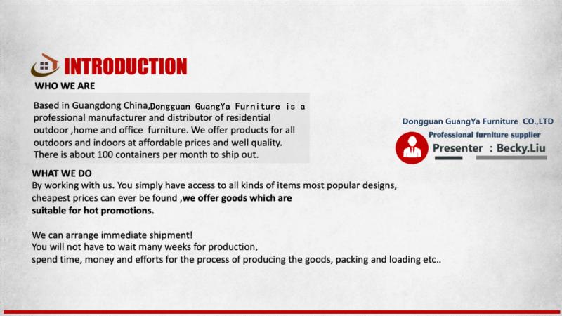 Verified China supplier - Dongguan Guanya Furniture Co., Ltd.