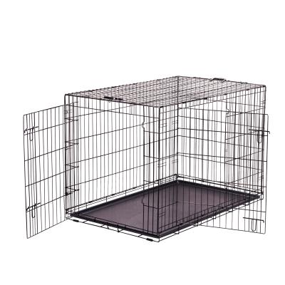 China Economic Price Metal Wire+PP Multiple Size Customization High Quality Metal Dog Cage for sale