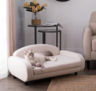 China Good Quality Canvas Dogs Bed Soothing Luxury Pet Beds Dog Bed Sofa for sale