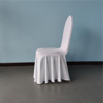 China Durable High Quality Edging Wedding Lycra Chair Cover, Banquet Chair Cover for sale