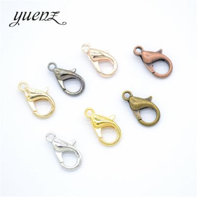 China 40pcs/bag 8 Colors Plated Alloy Lobster Clasp Hooks For Necklace&Bracelet DIY Jewelry Chain Findings V107 V107 for sale