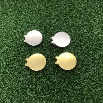 China Accessaries Empty Free Metal Golf Mold Holder Low MOQ Golf Hat Clips for sale