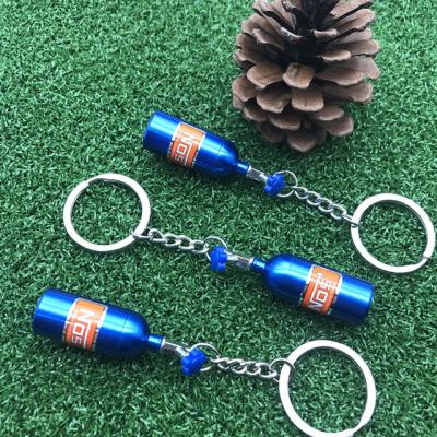 China Car parts wheel key chain no. of Ring Keyring Key Chain from new from no. Mini Nitrous Oxide Bottle Keyfob Metal Rim Keychain Cheap Low MOQ Pill Stash Box Storage for sale