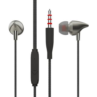 China 3.5mm Stereo Sound Noise Canceling Headphones Musci Headset Stereo Cable Earbuds With MIC For Mobile for sale