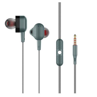 China Low MOQ Stereo Sound Noise Canceling Handsfree Headphones Headset Stereo Cable Earbuds With MIC For Mobile for sale